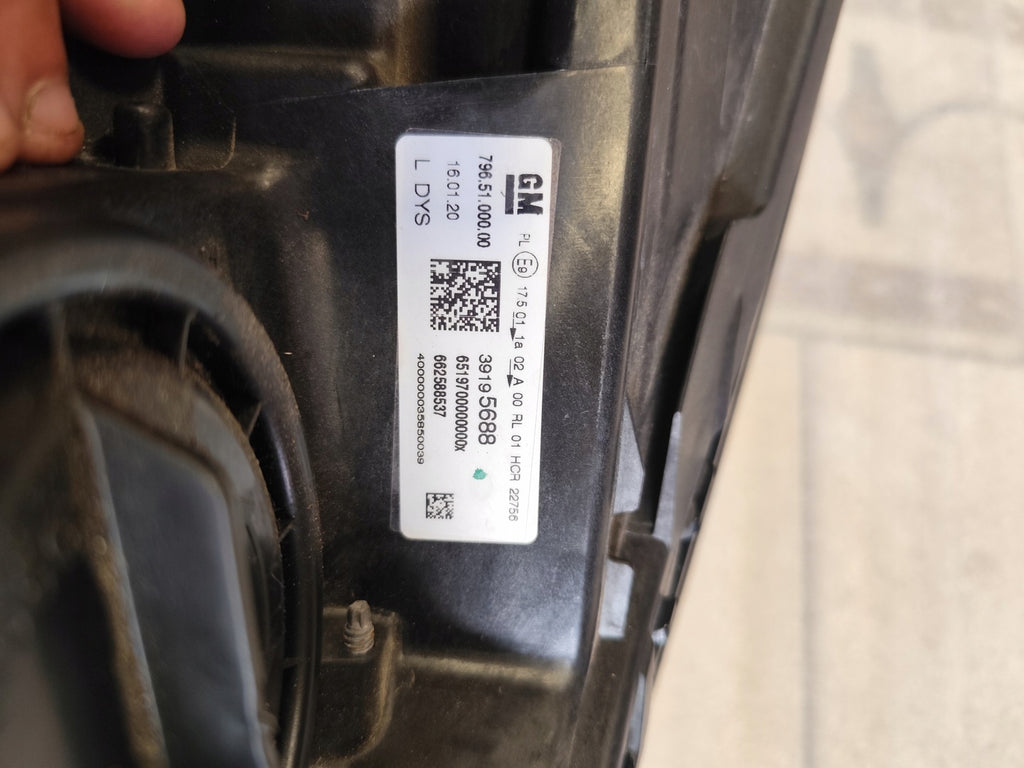 Frontscheinwerfer Opel Astra K 39195688 LED Links Scheinwerfer Headlight