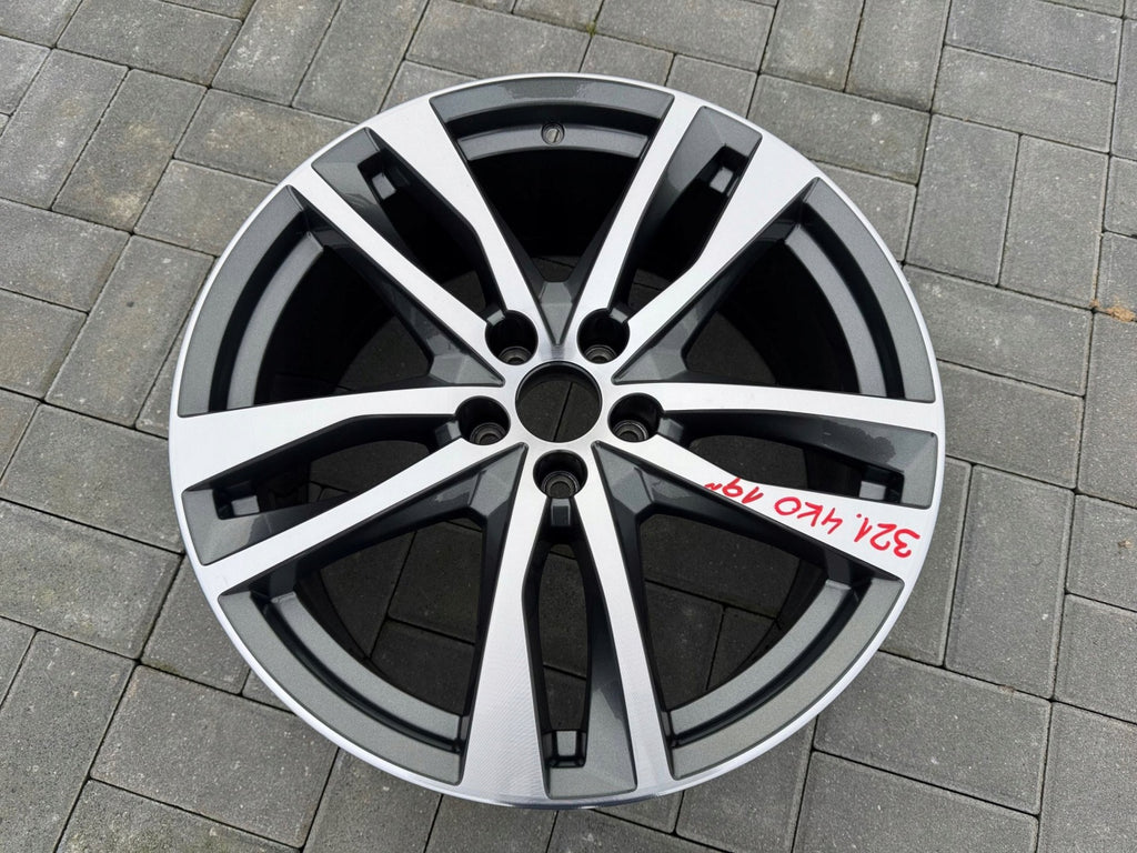 1x Alufelge 19 Zoll 8.5" 5x112 40ET Glanz Graphit 4K0601025H Audi A6 C8 Mg FEL6406155512ih