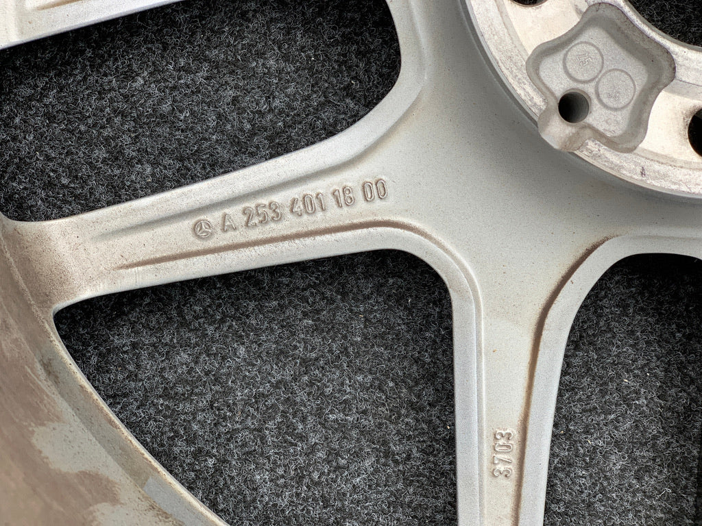 1x Alufelge 19 Zoll 8.0" 5x112 38ET A2534011800 Mercedes-Benz Glc Amg Rim Wheel FEL7108183975nr