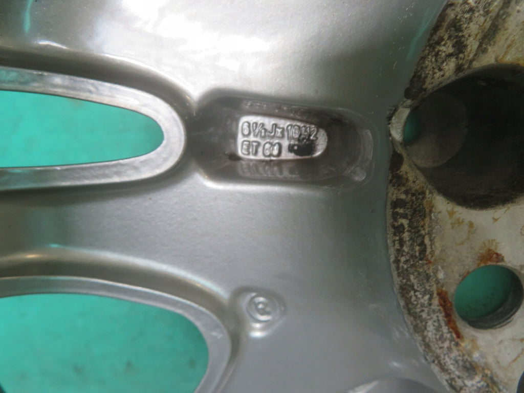 1x Alufelge 16 Zoll 6.5" 5x112 60ET A6384011802 Mercedes-Benz Viano Rim Wheel