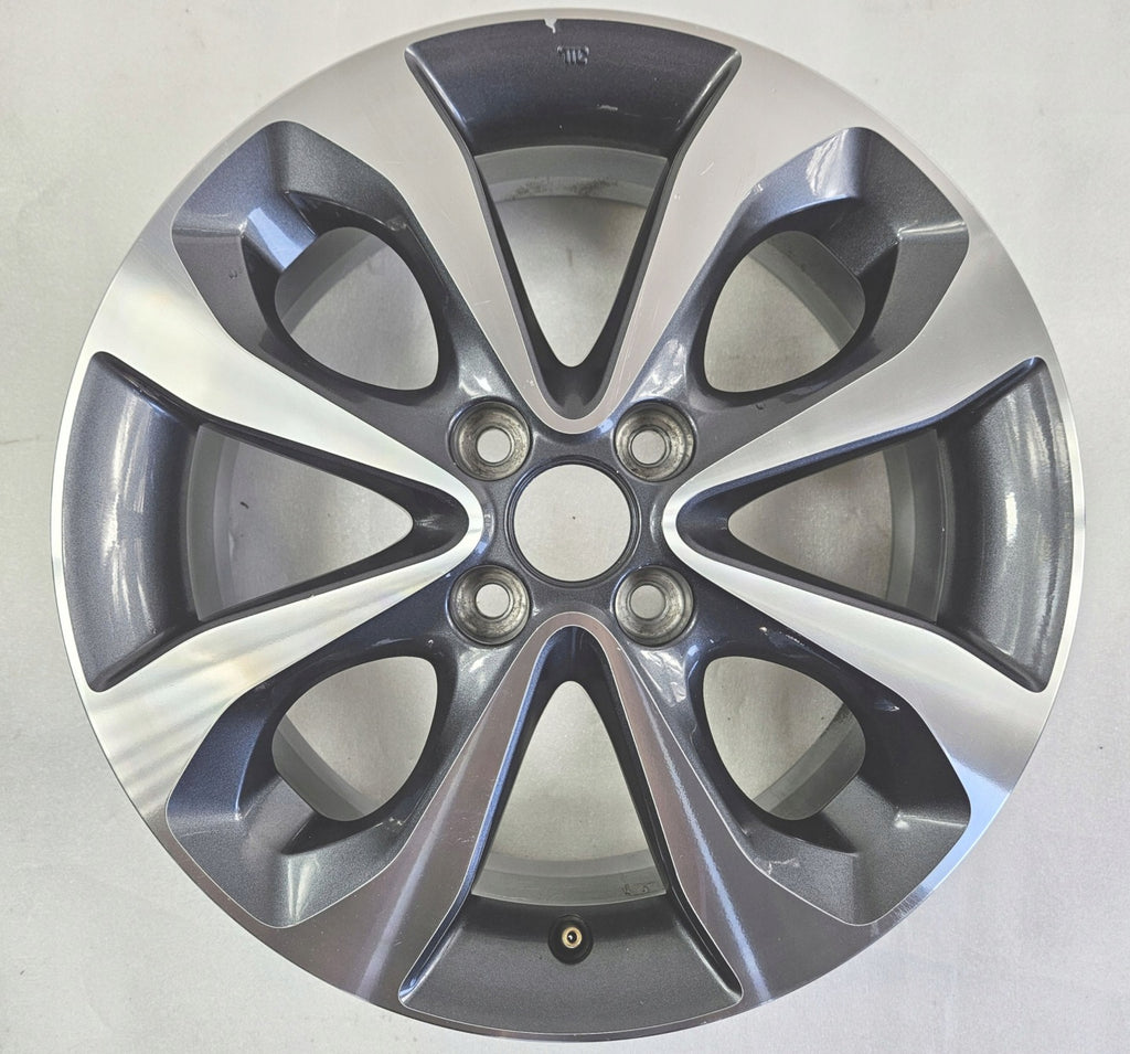 1x Alufelge 16 Zoll 6.0" 4x100 55ET SA333HM3A Nissan Micra K14 Note E12 FEL7799842729qm