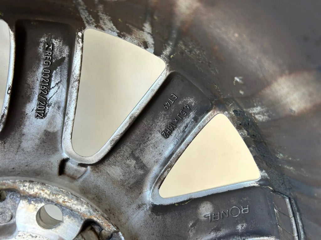 1x Alufelge 16 Zoll 6.5" 5x112 49ET A2464010500 Mercedes-Benz Rim Wheel FEL3672159146lk