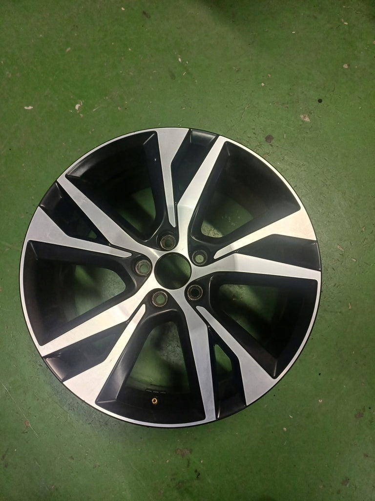 1x Alufelge 18 Zoll 8.0" 5x108 42ET Matt Schwarz 31471482 Volvo Rim Wheel FEL7030506665gd