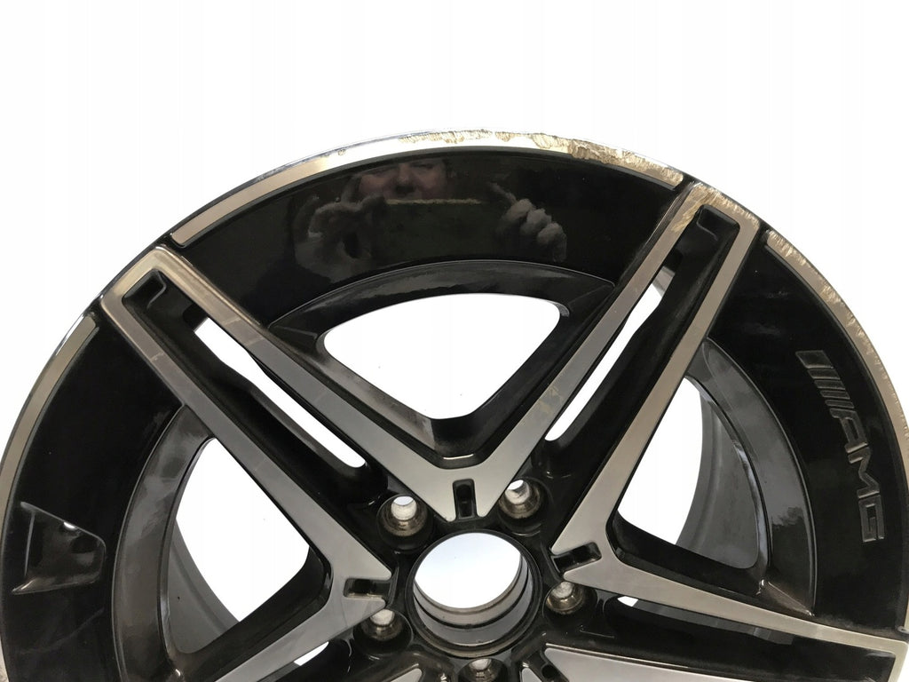 1x Alufelge 18 Zoll 9.0" 5x112 58ET A2064016600 Mercedes-Benz W206 Rim Wheel