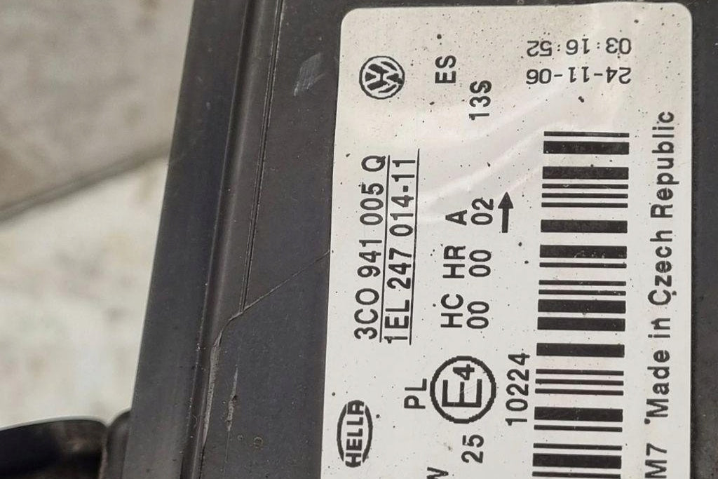 Frontscheinwerfer VW Passat 3C0941005Q Ein Stück (Rechts oder Links) Headlight SCH4890861027bx