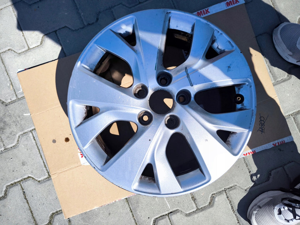 1x Alufelge 16 Zoll 6.5" 5x108 47ET Matt 9677089777 Citroën I Rim Wheel FEL6376683666kw