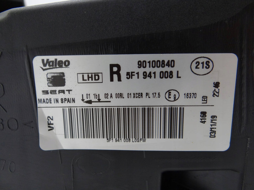 Frontscheinwerfer Seat Leon 5F1941008L LED Rechts Scheinwerfer Headlight