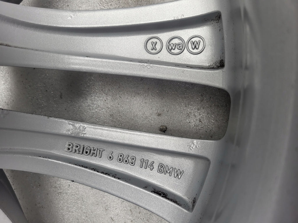 1x Alufelge 19 Zoll 8.5" 5x112 25ET Matt Grau 6863114 BMW 7 G11 G12 Rim Wheel FEL3077338405de