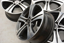 Laden Sie das Bild in den Galerie-Viewer, 4x Alufelge 17 Zoll 7.5" 5x112 40ET Glanz Silber A2134011200 Mercedes-Benz FEL9634271139bo