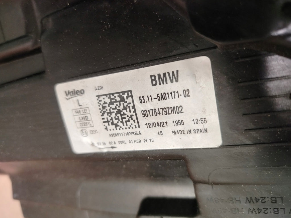 Frontscheinwerfer BMW X1 F48 5A01171-02 Full LED Links Scheinwerfer Headlight SCH2935783416gm