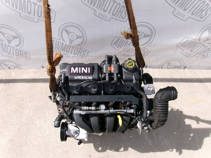 Motor Mini W10B16AB 1.6 115PS 2003 Benzin Engine Unkomplett MOT7048571047om