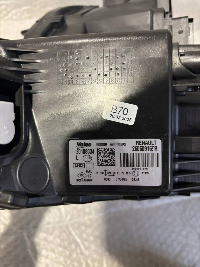 Frontscheinwerfer Renault Megane IV 260609169R Links Scheinwerfer Headlight SCH9280504853ak