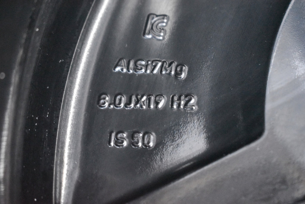 1x Alufelge 19 Zoll 8.0" 5x108 50ET Glanz Schwarz 32327781 Polestar 1 Rim Wheel FEL6188914667zy