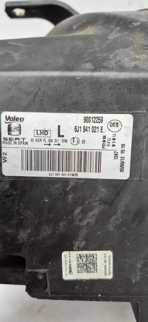 Frontscheinwerfer Seat Ibiza IV 6J1941021E Links Scheinwerfer Headlight SCH2559695573sy