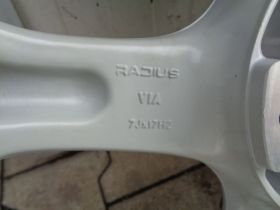 1x Alufelge 17 Zoll 7.0" 5x114.3 40ET Silber Mazda 1 Z Rim Wheel FEL5948445313wb