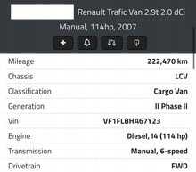 Laden Sie das Bild in den Galerie-Viewer, Motor Opel Renault Vivaro M9R780 2.0 CDTI 222TKm 2008 Diesel Engine Komplett MOT7454452443sn