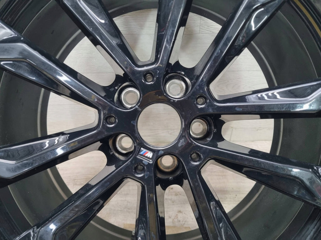 1x Alufelge 20 Zoll 43ET Glanz Schwarz 7916266 BMW X3 G01 Rim Wheel FEL5833280744su