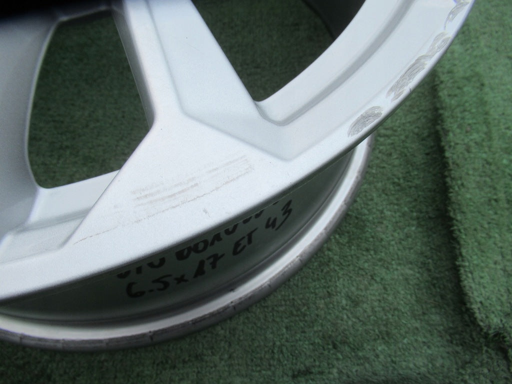 1x Alufelge 17 Zoll 6.5" 5x112 43ET Glanz Silber 8Y0601025L Audi A3 Rim Wheel FEL5319373068hu