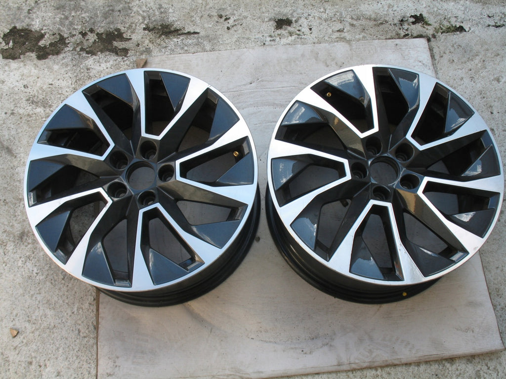 1x Alufelge 16 Zoll 7.0" 5x100 46ET Skoda Fabia Rim Wheel FEL8771257781bt