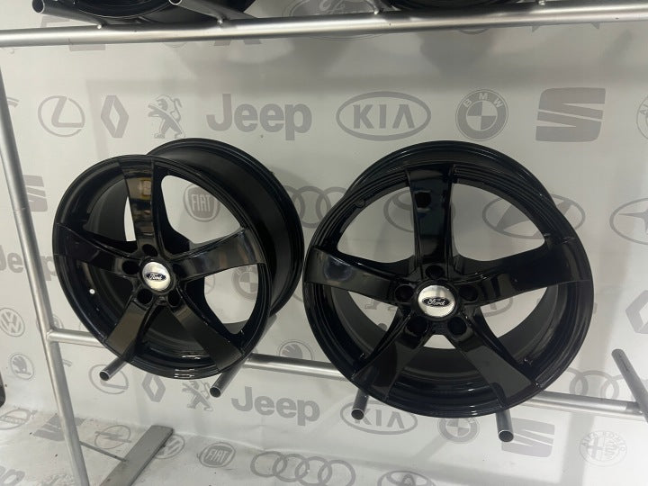 4x Alufelge 17 Zoll 7.5" 5x108 48ET Glanz Schwarz TRE7HKA48 Citroën Ds 4 I FEL5432317207it