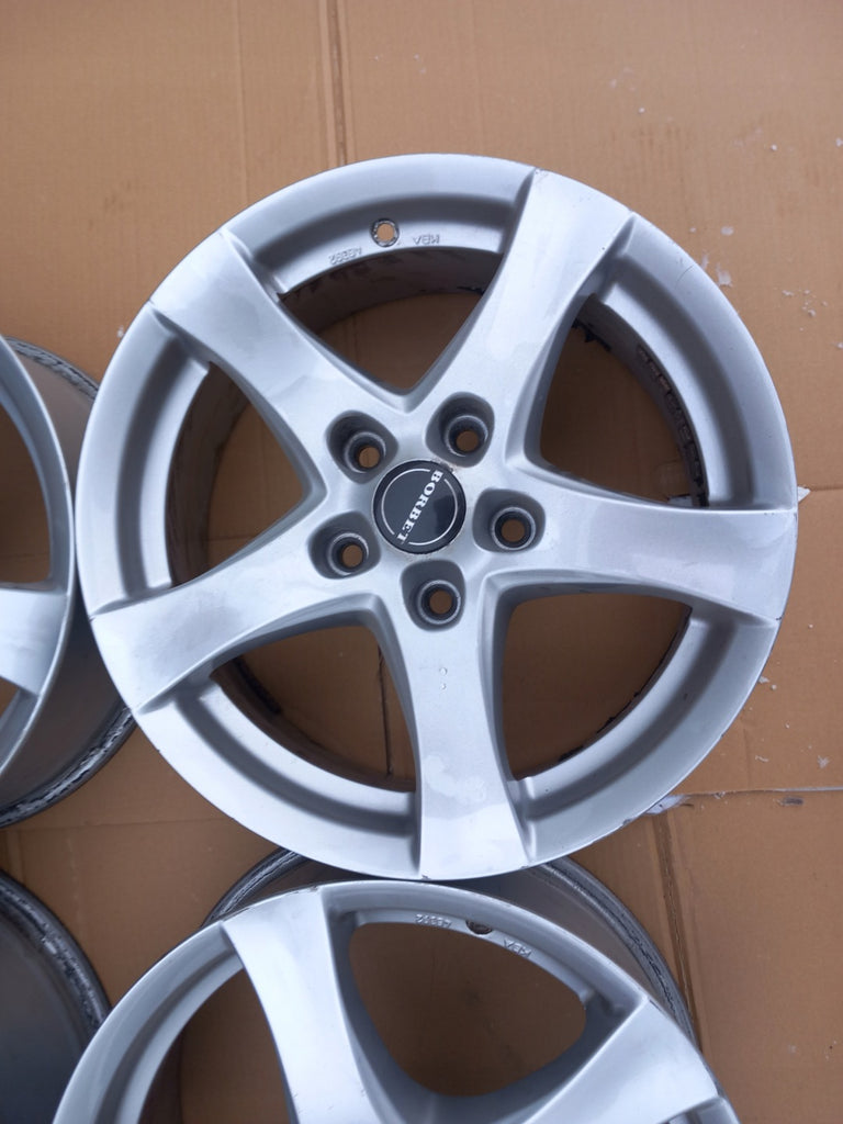 4x Alufelge 16 Zoll 6.5" 5x115 38ET Glanz Schwarz CMA482656 Opel Antara Ampera FEL9513372470wc