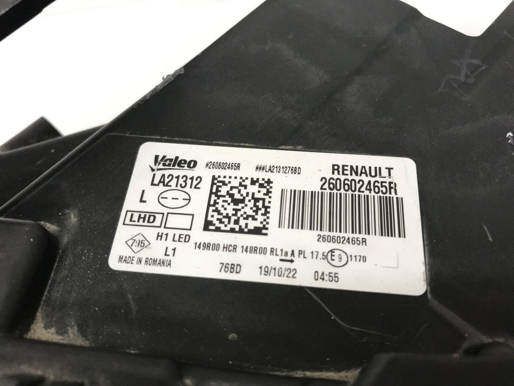 Frontscheinwerfer Dacia Duster 260602465R Full LED Ein Stück (Rechts oder Links)