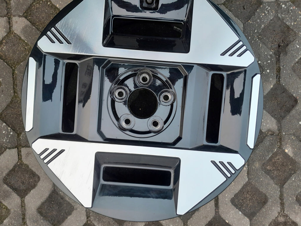1x Alufelge 19 Zoll 7.5" 5x114.3 50ET Schwarz 52910EV230 Kia I Rim Wheel FEL7844872736ui