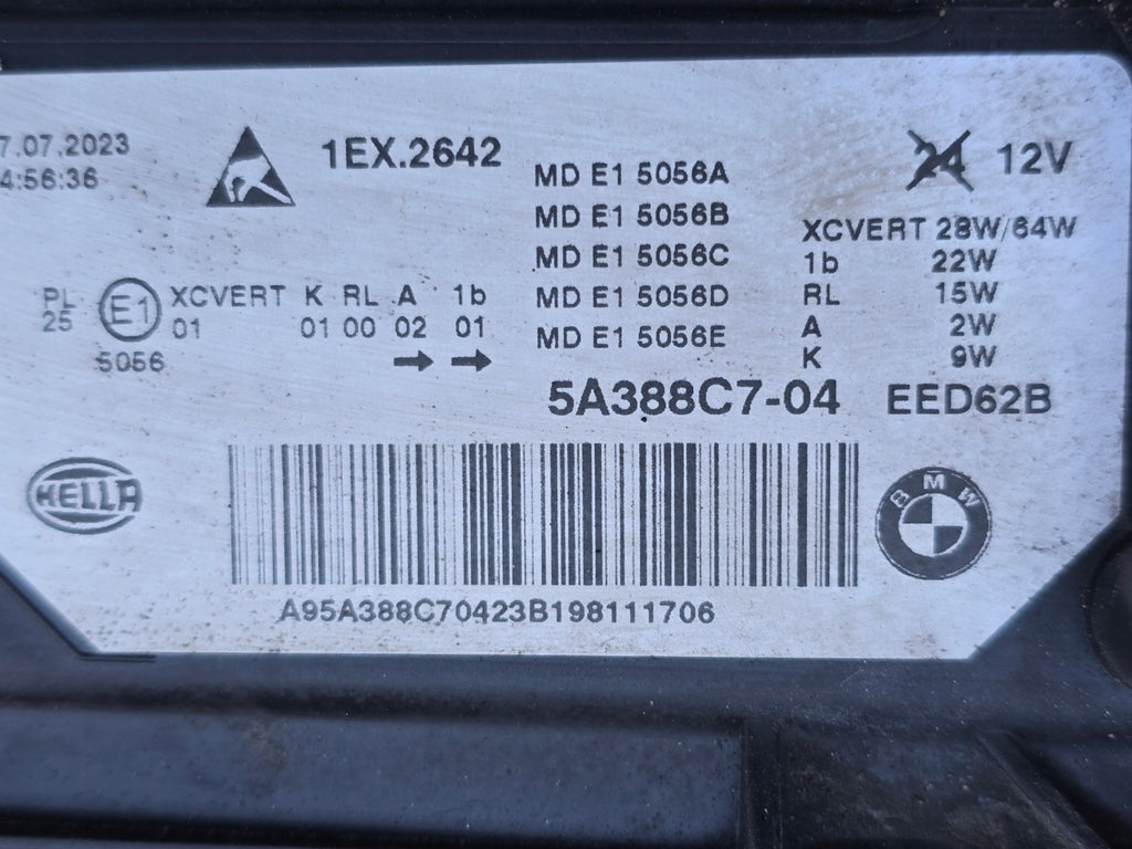 Frontscheinwerfer BMW 5 G31 G30 5A388C7-04 Links Scheinwerfer Headlight SCH8329256951ea