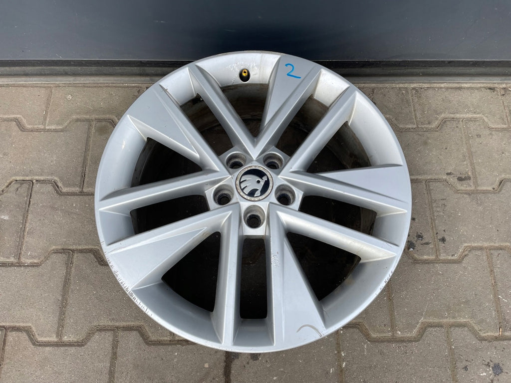 1x Alufelge 17 Zoll 7.0" 5x100 6V0601025C Skoda Fabia Iii Rim Wheel FEL3374677747yi