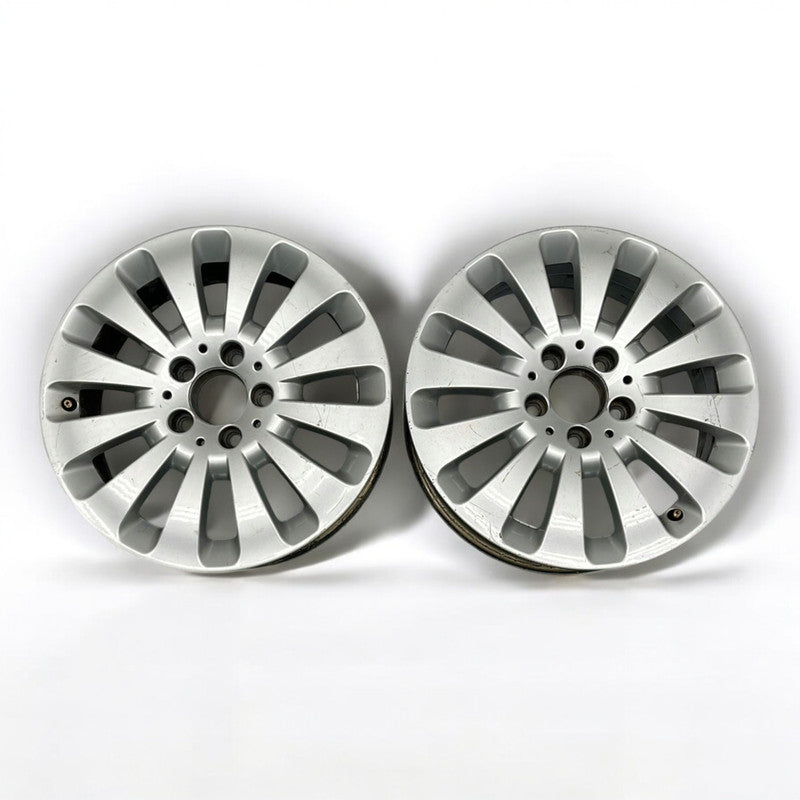 2x Alufelge 16 Zoll 7.0" 5x112 A2044010602 Mercedes-Benz W204 Rim Wheel