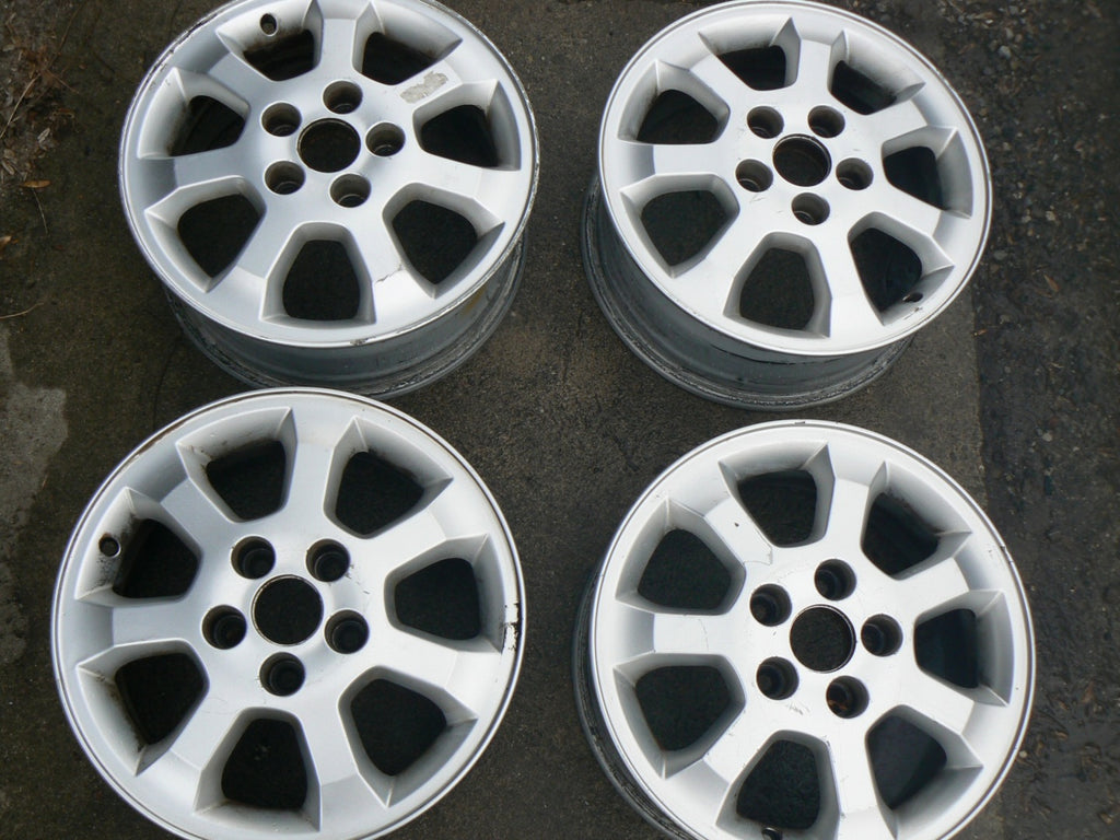 4x Alufelge 15 Zoll 6.0" 5x110 49ET Silber Opel Rim Wheel FEL3816455283vv