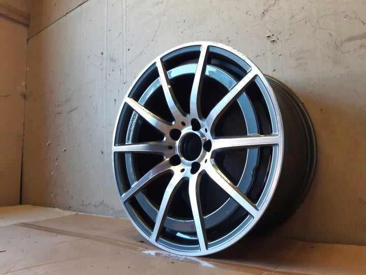 1x Alufelge 18 Zoll 8.5" 5x112 49ET A2054011801 Mercedes-Benz Amg Rim Wheel FEL3098360851rl