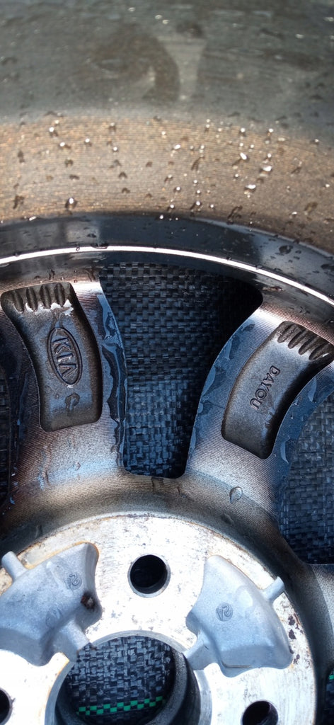 1x Alufelge 15 Zoll 6.0" 4x100 51ET Glanz Graphit 52910-G6300 Kia Picanto FEL8484821351yr