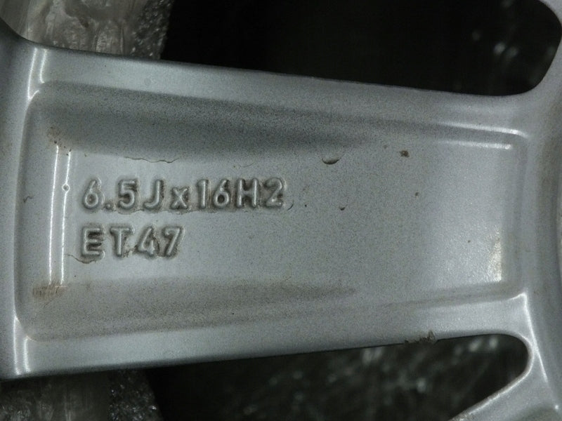 1x Alufelge 16 Zoll 6.5" 5x100 47ET Glanz Grau 2G0601025AE VW Polo Iv Rim Wheel FEL6707146803mv