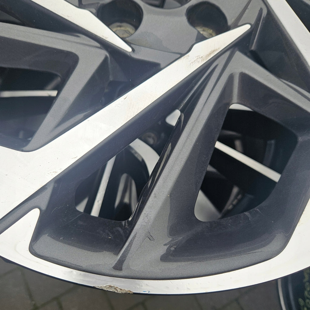 1x Alufelge 17 Zoll 7.0" 5x114.3 54ET Glanz 52910-Q0300 Hyundai I20 Mg Rim Wheel FEL8773642052th