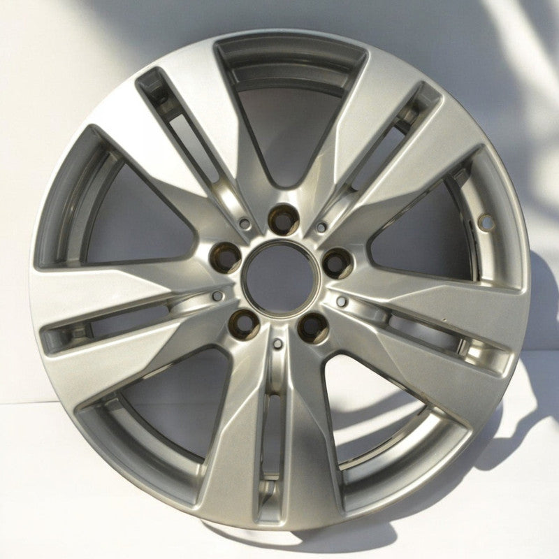 1x Alufelge 17 Zoll 8.5" 5x112 49ET Glanz Silber A2074010202 Mercedes-Benz A207