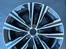 Laden Sie das Bild in den Galerie-Viewer, 1x Alufelge 19 Zoll 7.5" 5x108 50 5ET Glanz Schwarz 32134530 Volvo Rim Wheel FEL2245487420wk