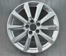 Load image into Gallery viewer, 1x Alufelge 16 Zoll 6.5&quot; 5x100 40ET Glanz Silber 82A601025C Audi A1 Rim Wheel