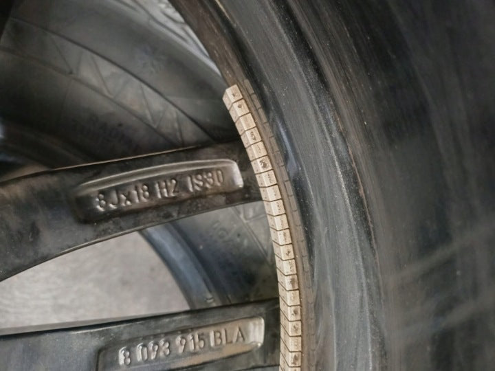 1x Alufelge 18 Zoll 8.0" 5x112 30ET 8747407 BMW 5 G31 G30 Rim Wheel FEL9169891287pr
