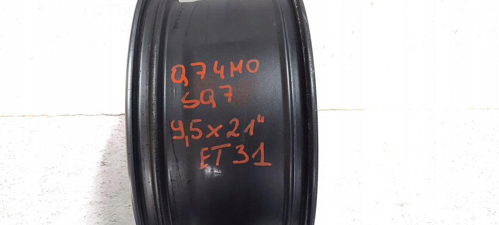 1x Alufelge 21 Zoll 9.5" 5x112 31ET 4M0601025T Audi Q7 Rim Wheel FEL9931097358vw