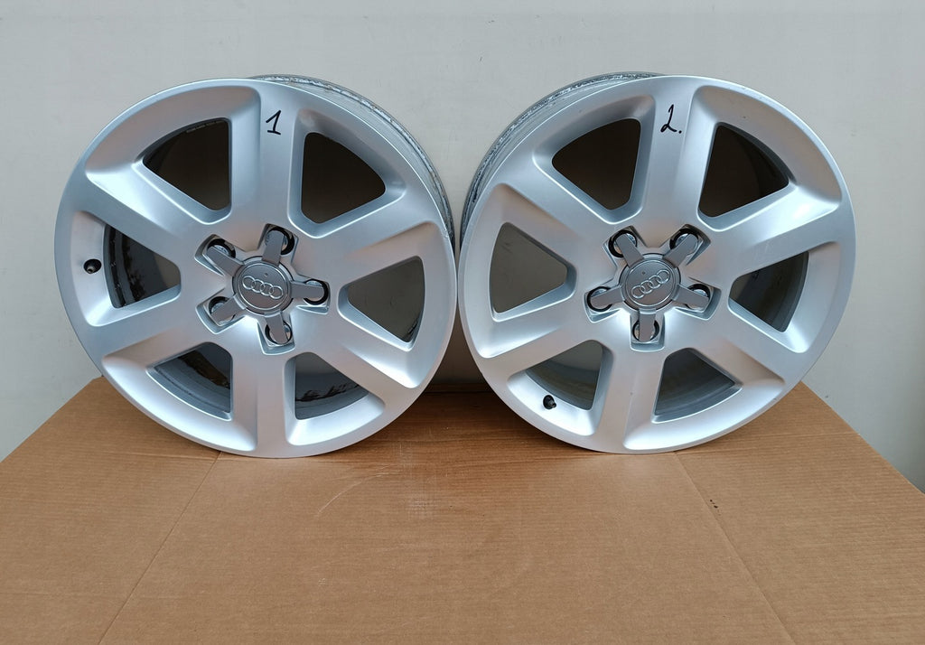 1x Alufelge 18 Zoll 8.0" 5x130 50ET 4L0601025AG Audi Q7 Rim Wheel