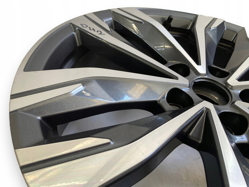 1x Alufelge 18 Zoll 7.5" 5x114.3 46ET Glanz Graphit 403008269 Mg Talisman