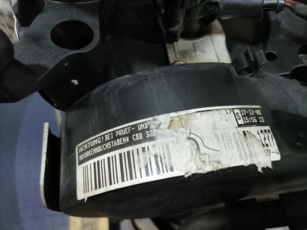 Motor VW Golf VI CBDC 2.0 TDI 110PS 81kW 2009 Diesel Engine Komplett