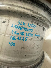 Load image into Gallery viewer, 1x Alufelge 18 Zoll 8.5" 5x112 36ET Glanz Silber A1724012702 Mercedes-Benz Slk FEL8451257380im
