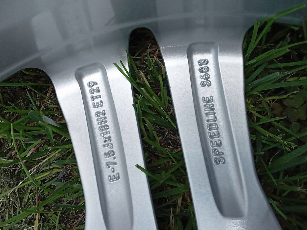 1x Alufelge 18 Zoll 7.5" 5x112 56ET 8P0601025AJ Audi Rim Wheel