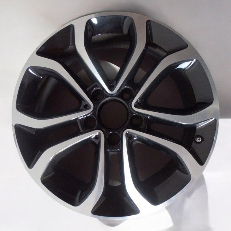 1x Alufelge 17 Zoll 7.0" 5x112 38ET Glanz Schwarz A2054010200 Mercedes-Benz W205