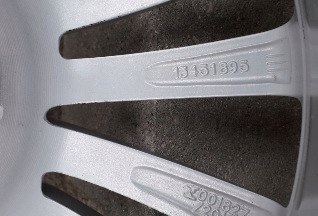 1x Alufelge 17 Zoll 7.5" 5x105 44ET OP113 13451895 MA-DAR81 Chevrolet Cruze FEL1182219478ta