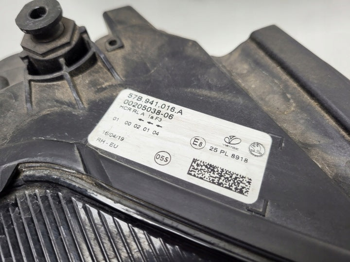 Frontscheinwerfer Skoda Karoq 57B941016A Rechts Scheinwerfer Headlight SCH6830641320hz
