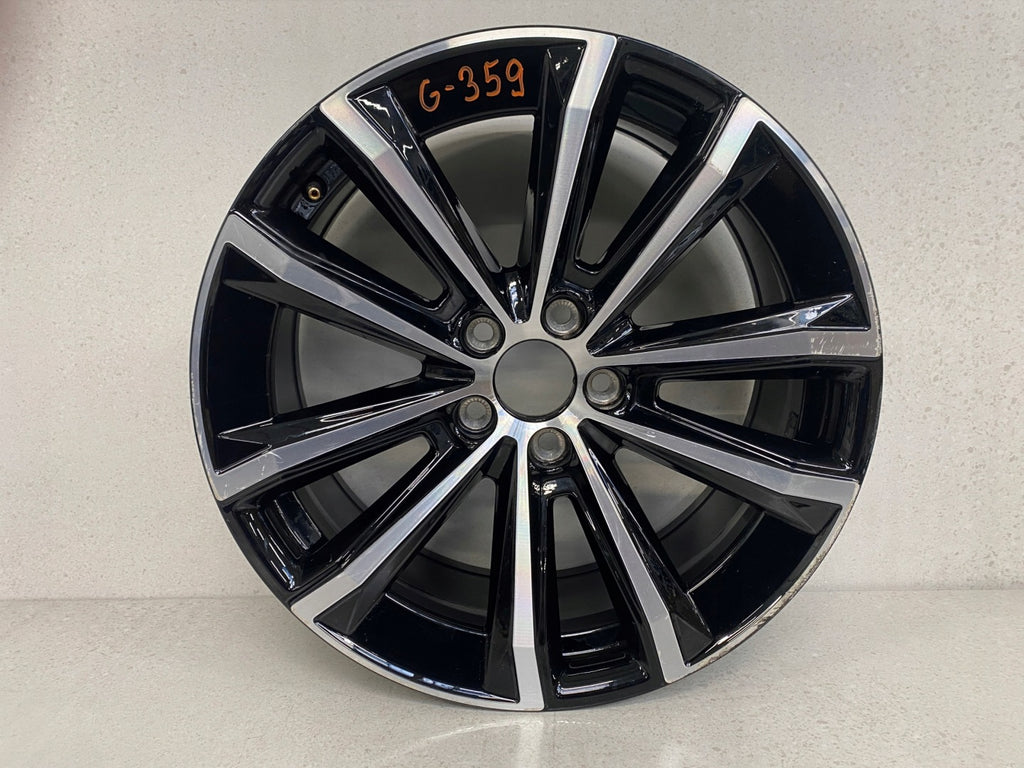 1x Alufelge 18 Zoll 8.0" 5x108 42ET Glanz Schwarz 32358646 Volvo V60 Rim Wheel FEL3146081234cl