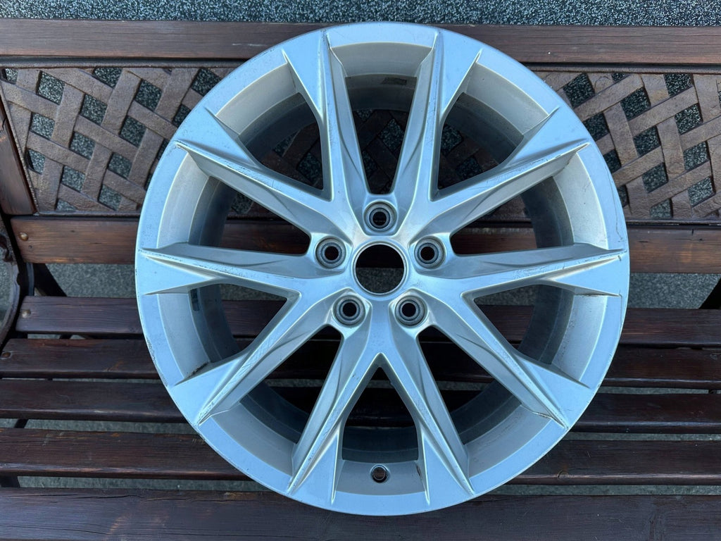 1x Alufelge 18 Zoll 7.5" 5x112 51ET Glanz Silber 5F0601025AA Cupra Leon FEL7880186554xa